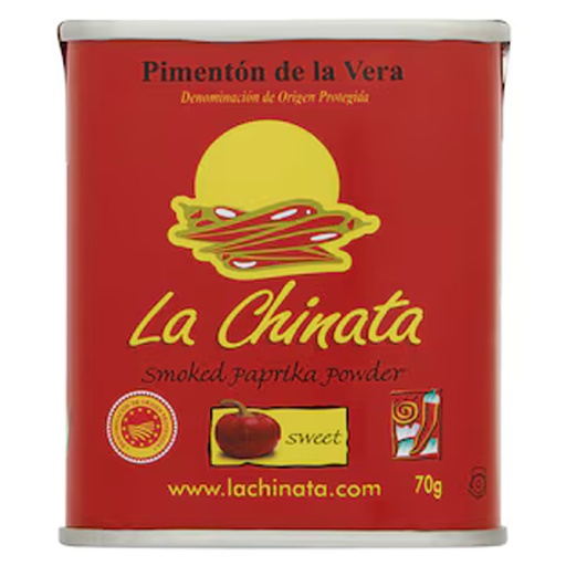 [38038] Paprika Kruiden Zacht Gerookt La Chinata 70g (blik)