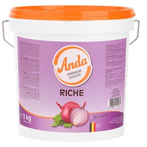 [PR/90428] Riche Sauce Anda Seau 3 L