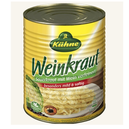 [20997] Sauerkraut Kühne Can 10 L