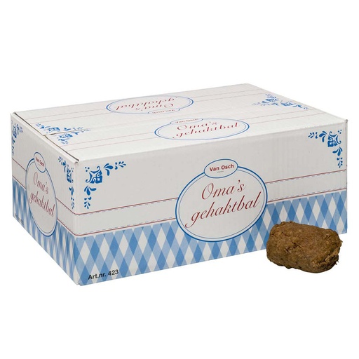 [112185] Gehaktbal Oma's Van Osch 40 x 125 gr (423)