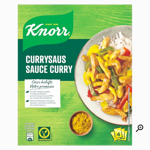 [40484] Curry Saus Poeder Trio Knorr 4 x 24 gr