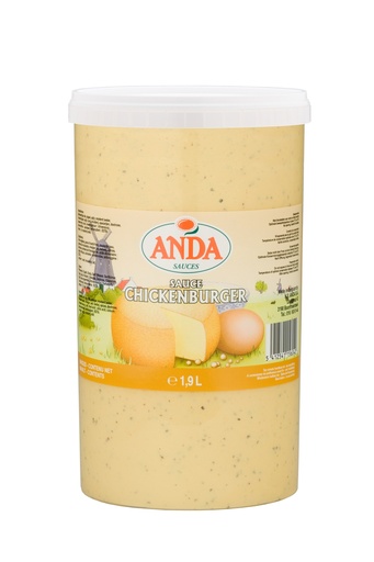 [2514051] Chicken Burger Saus Anda 1,9 L