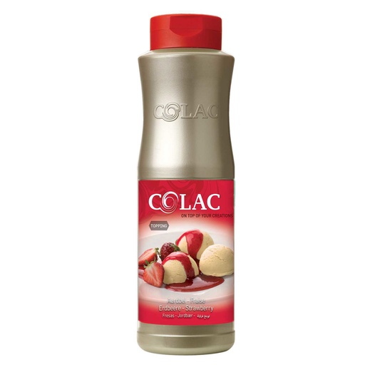 [65119] Topping Aardbei DV Foods Tube 960 ml