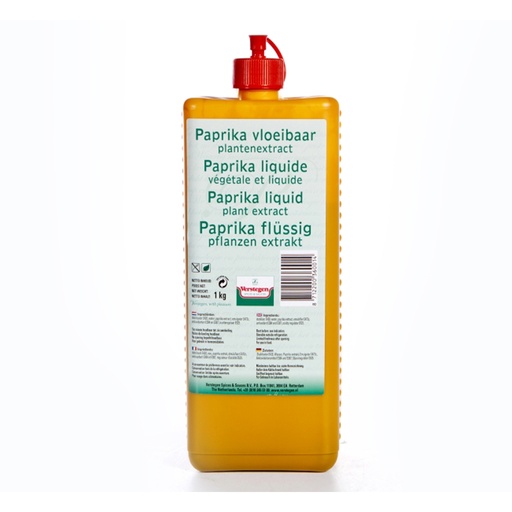 [390591] Paprika Vloeibaar Verstegen Fles 0,8 L