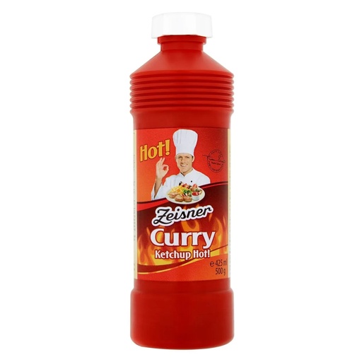 [265033] Curry Ketchup Hot Zeisner Tube 425 ml