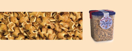 [31887] Apero Koekjes Piscis Bak 1250 gr