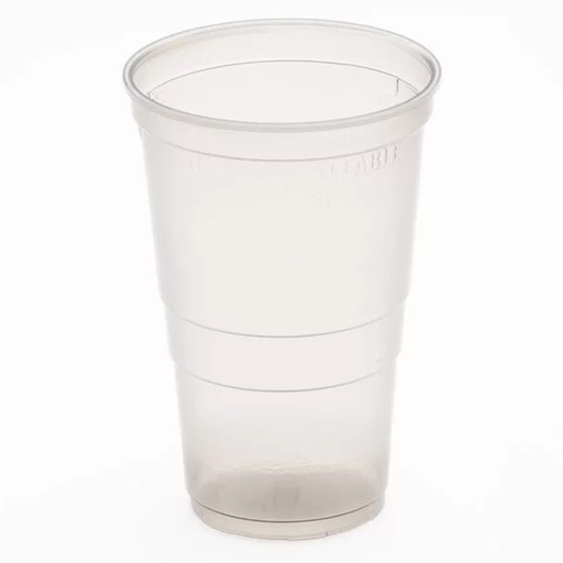 [890529] Bierbekers Herbruikbaar 250/300 cc Transparant (755) 46 st