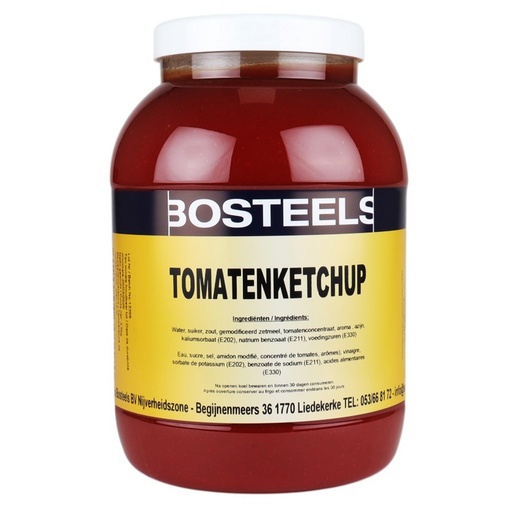 [PR/90480] Tomaten Ketchup Bosteels Pet 3,5 L