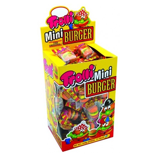 [PR/90912] Mini Burger Trolli 80 x 10 gr