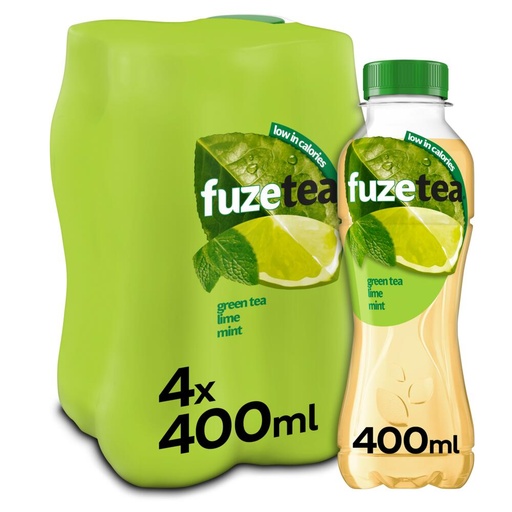 [710164] Fuze Tea Lime Mint Pet 24 x 40 cl