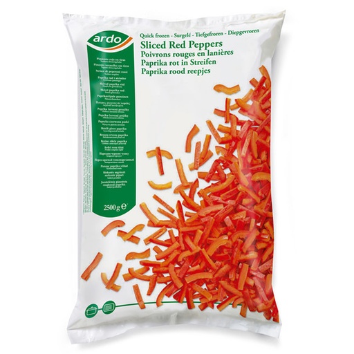 [16335] Paprika Reepjes Rood Ardo 2,5 kg