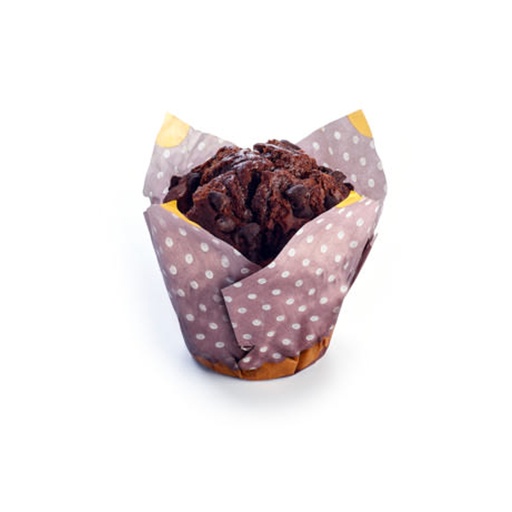 [139970] 7508 Muffin Met Chocolade Large Dauphine 18 x 100 gr