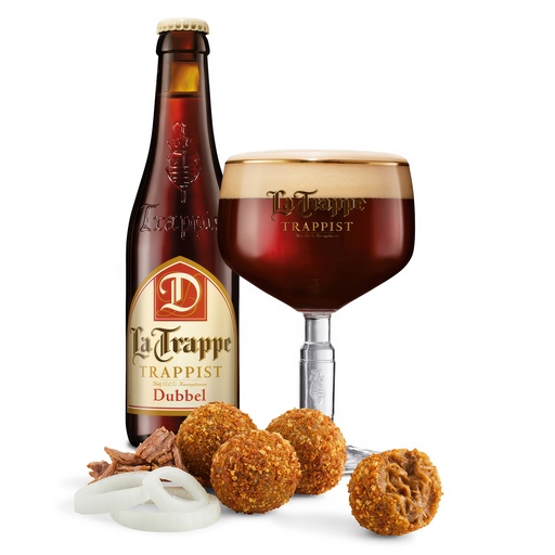 [PR/90484] Bitterballen La Trappe Beef Stew Dubbel De Jong 64 x 30 gr