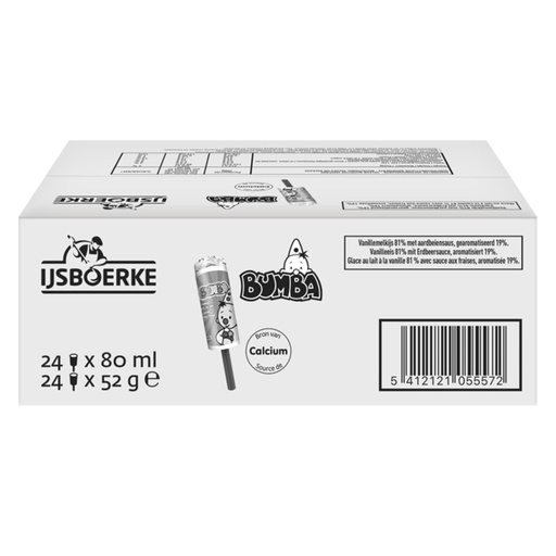 [PR/90476] bumba 24x80ml studio 100 ijsboerke