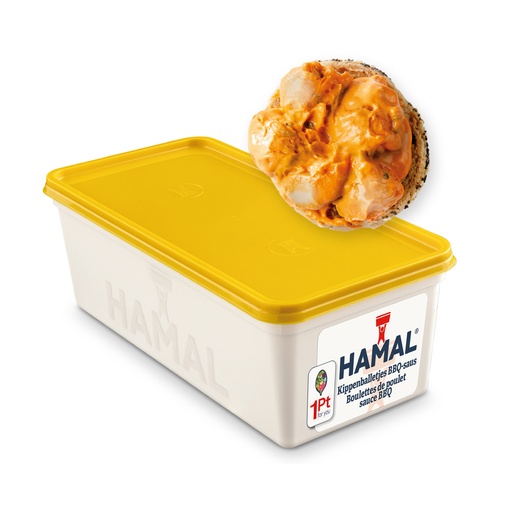 [PR/21871] Boulettes de poulet en sauce BBQ Hamal 1 kg