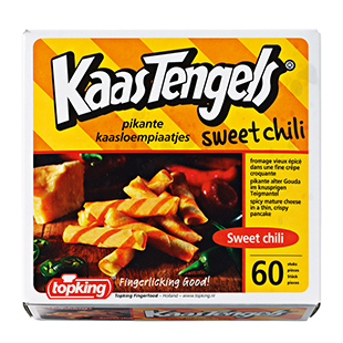 [137015] Batonnettes de fromage - Sweet Chili Topking 60 x 15 gr 