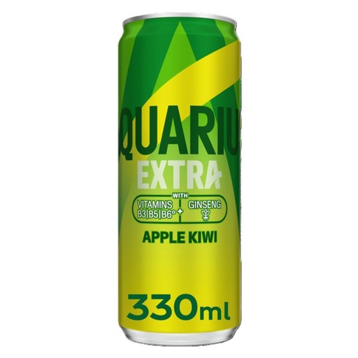 [PR/22704] Aquarius Extra Pomme/Kiwi Canette 24 x 33cl