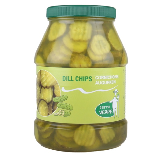 [PR/23066] Gherkin Dill Chips Terra Verde 2400 ml