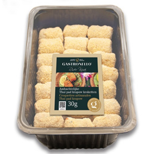 [PR/23806] Ambachtelijke Thai Pad Krapow Kroketten Gastronello 40 x 30 gr
