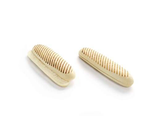 [1399410] 4154 Panini Wit Gegrild Voorgesneden 27cm La Lorraine 45 x 125 gr