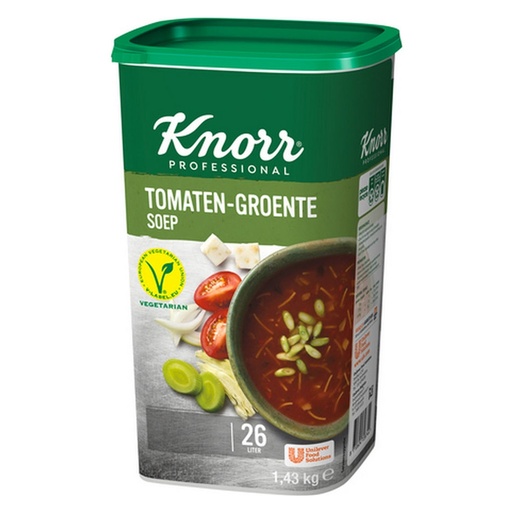 [40510] Soep Tomatengroenten Knorr 1,43 kg