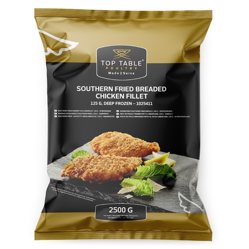 [116818] 1025411 Kipfilet Southern Fried Top Table 2,5 kg