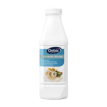 [20820] Crème Culinaire 20%  Debic Bouteille 1 L