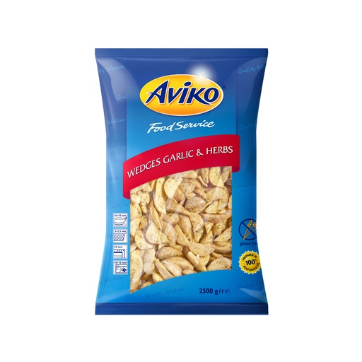 [PR/90029] Wedges Ail + Herbes Aviko 2,5 kg