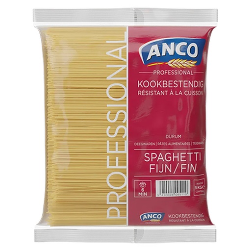 [32414] SPAGHETTI FIN 5KG ANCO PROFESSIONAL