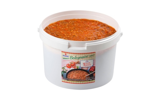 [20098] Bolognese Sauce Hamal – Bucket 2.5 kg