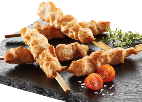 [11679] 1013551 Brochette Poulet Frit 50 gr Top Table  2,5 kg