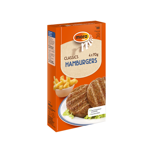 [10004] RTL Hamburger Mora 4 x 70 gr