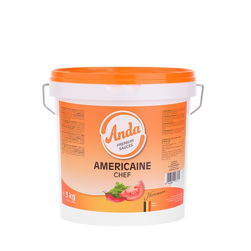 [258081] Americain Saus Chef Anda Emmer 3 L