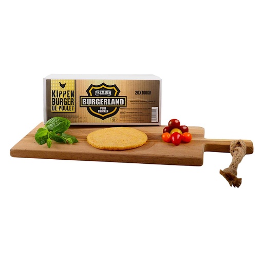 [PR/90945] Kip Burger Maxi Rond Burgerland 20 x 100 gr