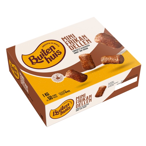 [11122] Mini Fricandelle Buitenhuis 50 x 20 gr