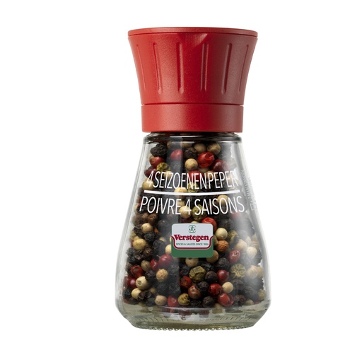 [390580] Poivre 4 Saisons Verstegen Moulin 40 gr