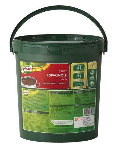 [40040] Sauce Espagnoles Belgique 1-2-3- Knorr 10 kg