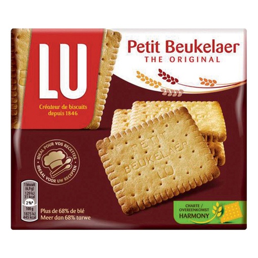 [317221] Koekjes Petit Beukelaer Lu Pakje 165 gr