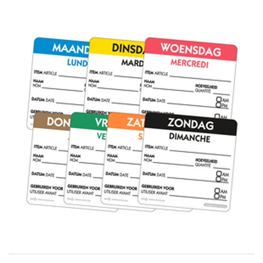[883686] LabelFresh Pro Etiket 500st - Zondag