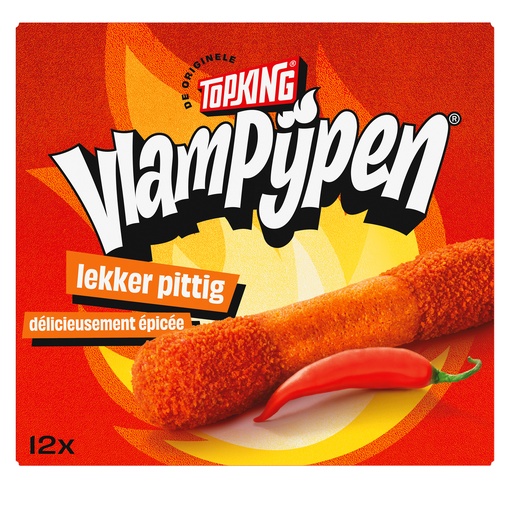 [13447] Vlampijpen Topking 12 x 100 gr