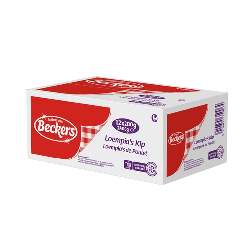 [13407] Loempia Kipfilet Beckers 12 x 200 gr