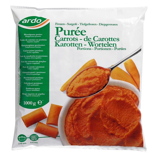 [13337] Puree Wortel Ardo 1 kg