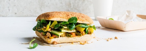 [13977] 4857 Sandwino Chili Bun Pastridor 44x130gr