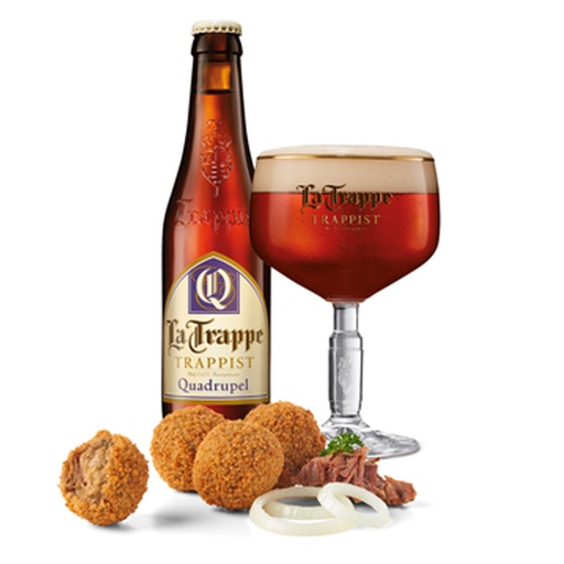 [13547] Boulettes Apéro La Trappe Quadruppel De Jong 64 x 30 gr
