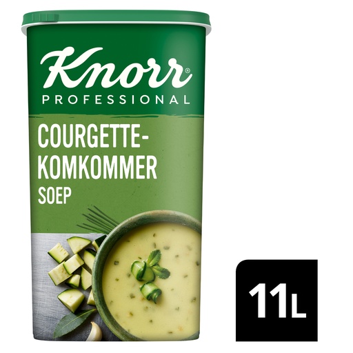 [40684] Soep Courgette Komkommer Sup. Knorr Pot 1,045 kg