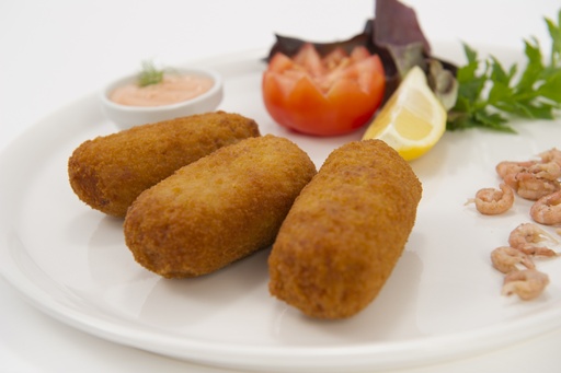 [PR/90976] Garnaal Kroket (35% Garnalen) -  Artisanaal Noyez 12 x 80 gr