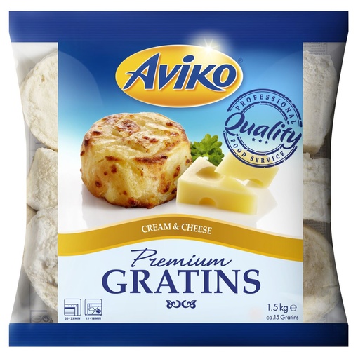 [13339] Gratin Cream & Cheese Aviko 1.5 kg