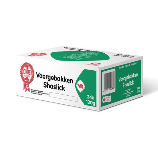[11703] Shaslick Voorgebakken Vanreusel 24 x 120 gr
