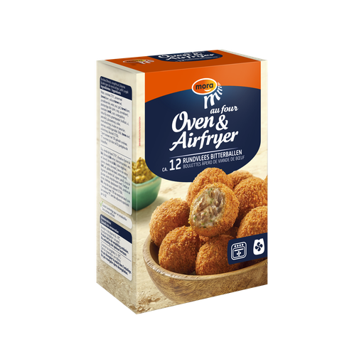 [10035] RTL Bitterballen Rundsvlees Oven&Airfryer Mora 12 x 25 gr