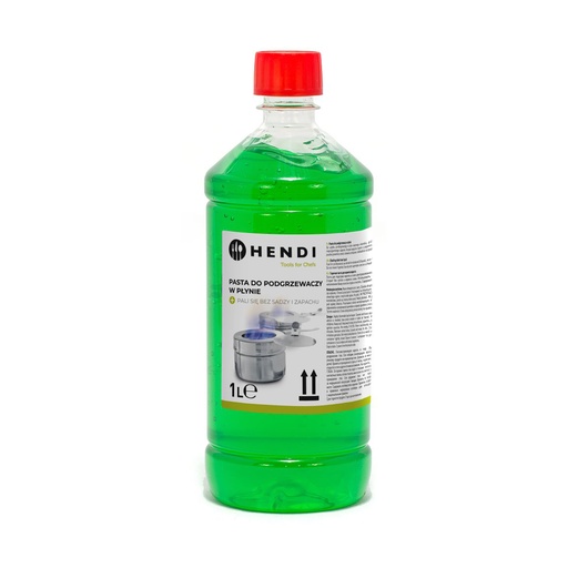[906607] 195109 Ethanol Chafing Dish Fuel Bottle 1 L Hendi